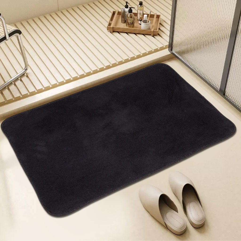 Lange paal fluweel badmat